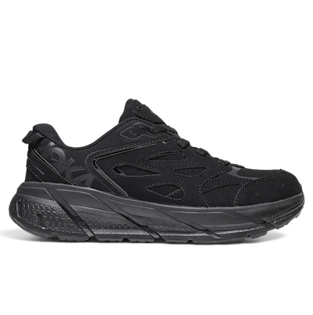 Hoka Clifton Suede Triple Black 1122571-BBLC