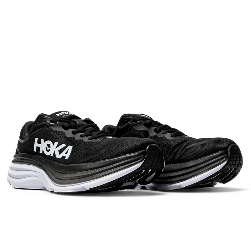 Hoka Bondi 8 D Wide Black White 1127954-BWHT buy original