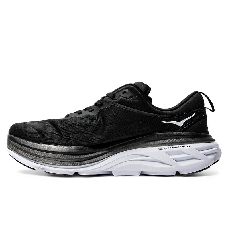 Hoka Bondi 8 D Wide Black White 1127954-BWHT купити оригінал