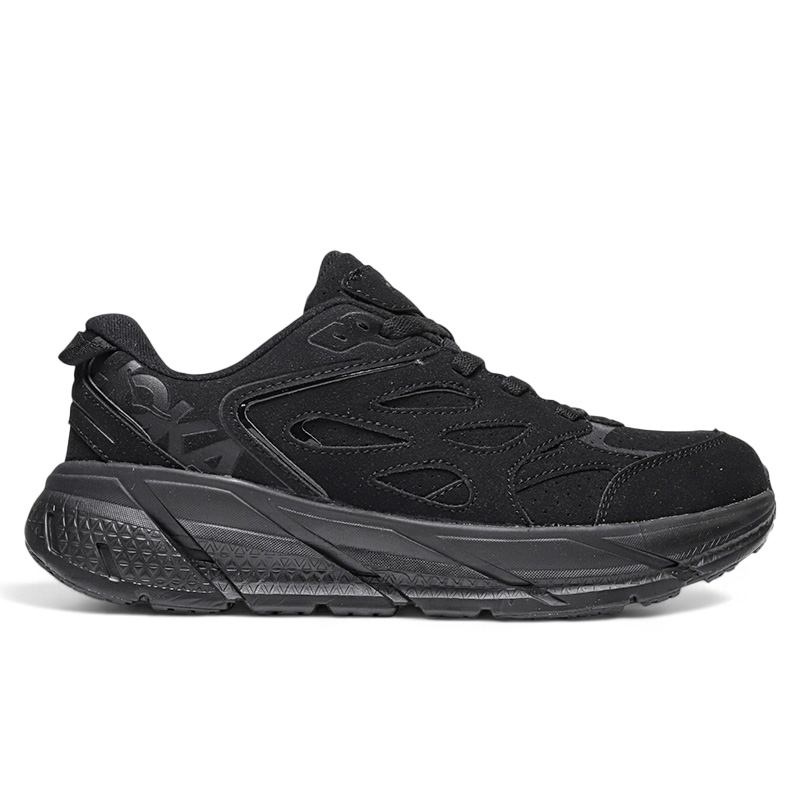Hoka Clifton Suede Triple Black 1122571-BBLC купити оригінал