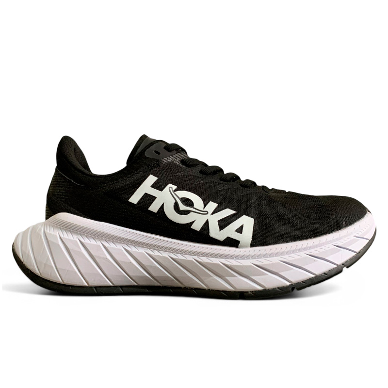 black hoka carbon x